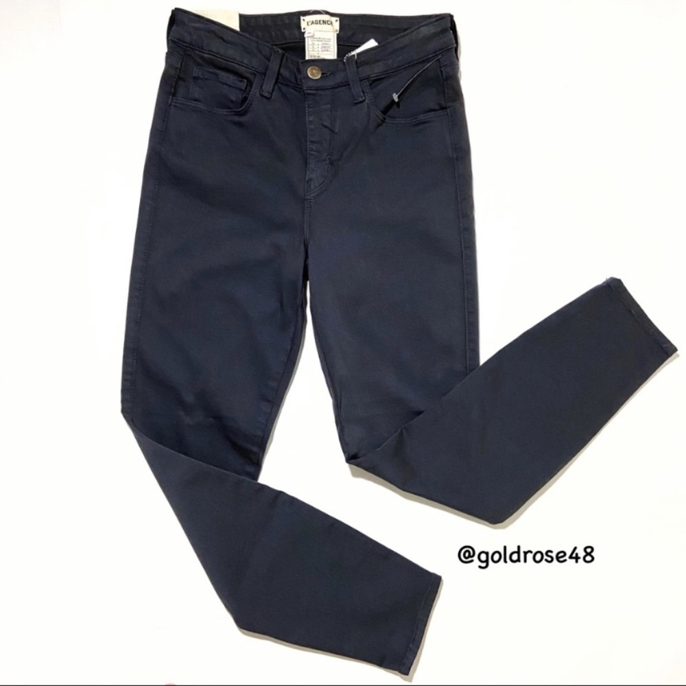 L’AGENCE Margot Stingray high rise skinny jeans